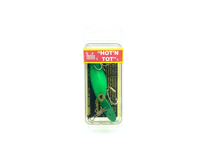 Storm Thin Fin Hot 'N Tot H49 Solid Fluorescent Lime Green Color with Box
