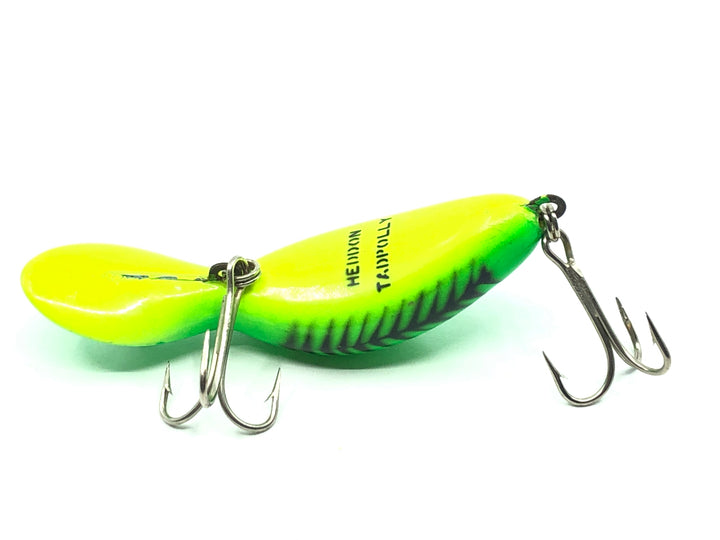 Heddon Tadpolly Green Black Ribs