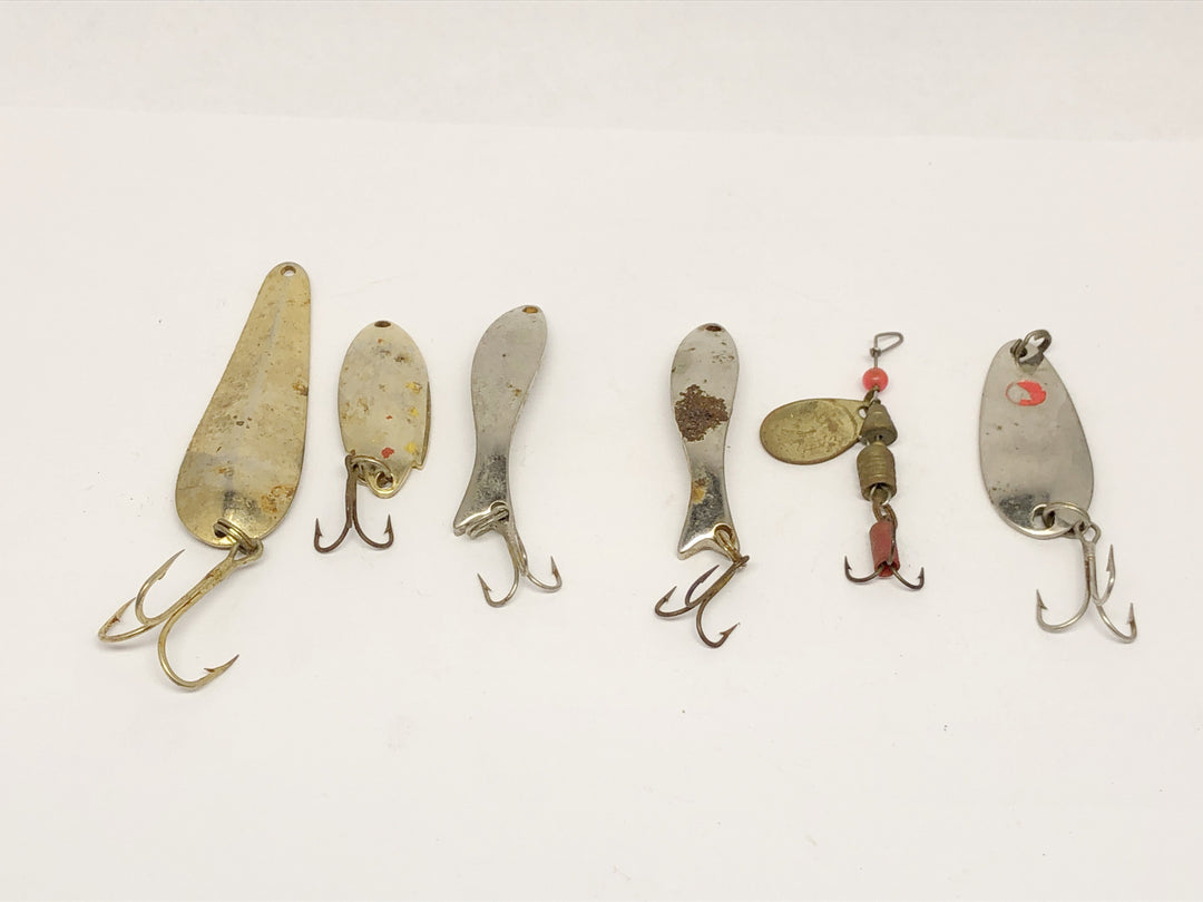 Metal Spoons and Minnows Lot