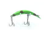 T4 Helin Flatfish Green with Black and Red Spots