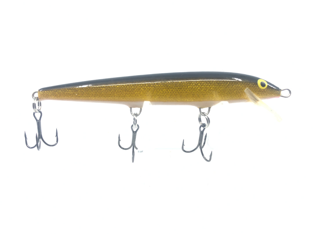 Original Rapala Floating Minnow Black and Gold Large
