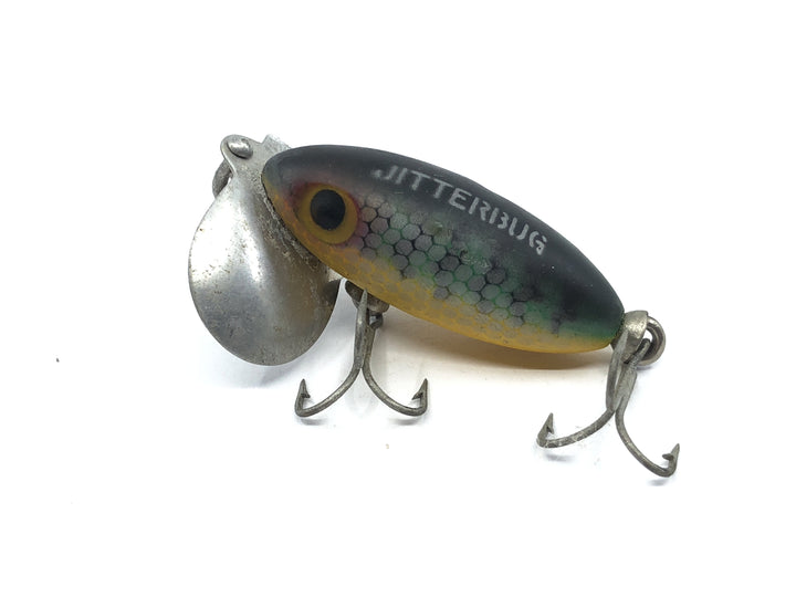 Arbogast Jitterbug Green Perch Color