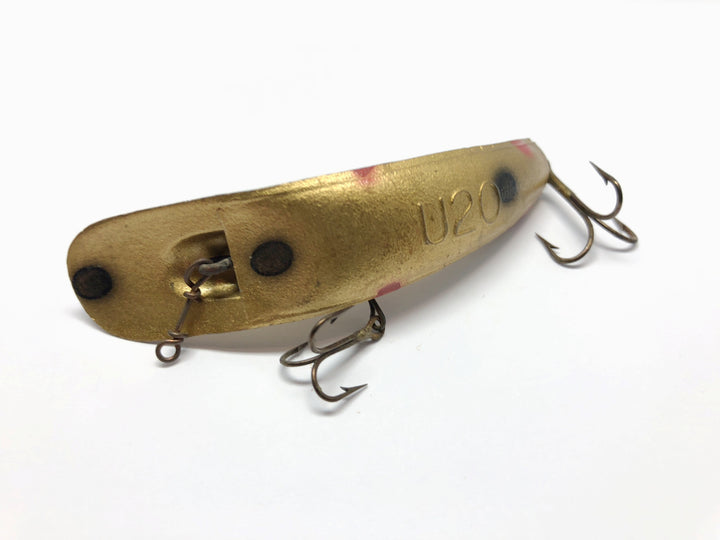 Helin U20 Flatfish Copper with Red and Black Spots Color