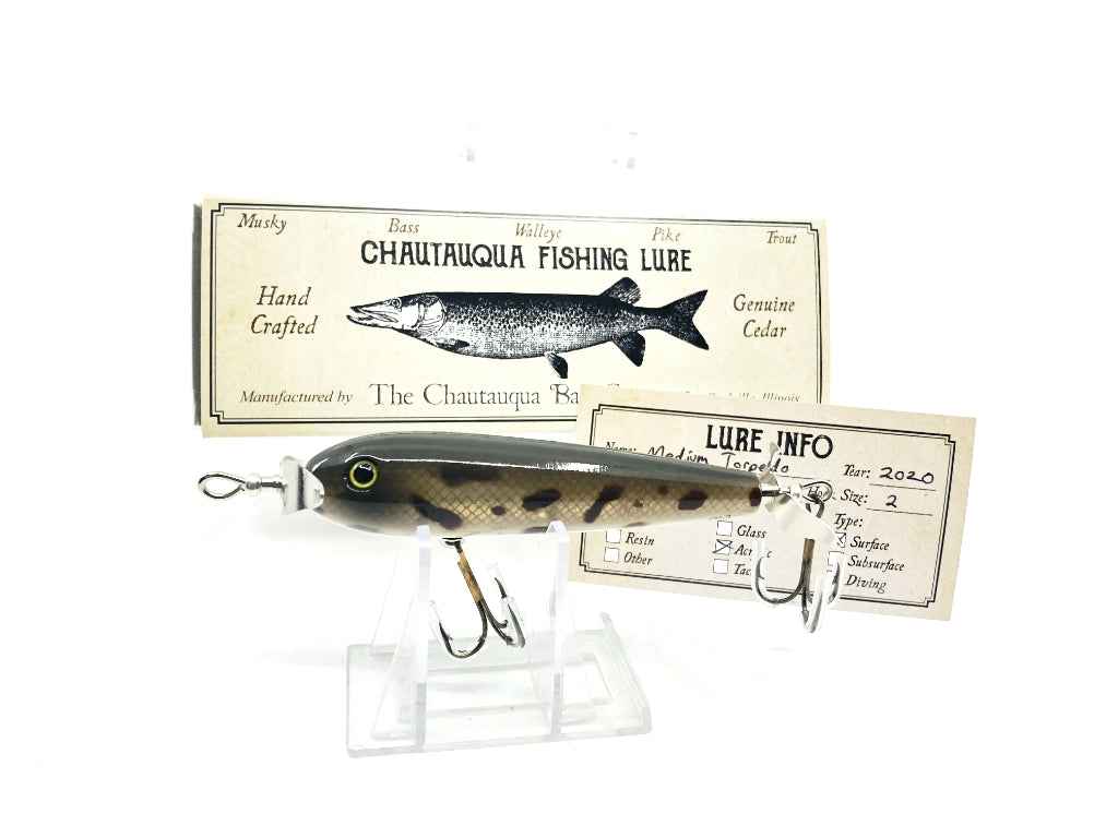 Chautauqua Special Order Wooden Medium Torpedo in Spotted Sucker Color 2020