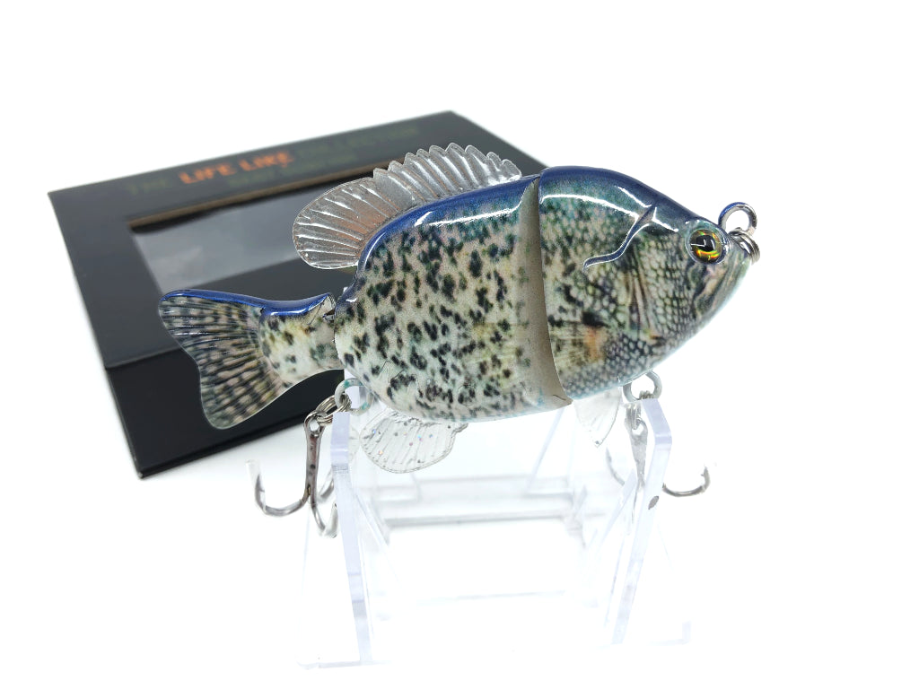 Mother Nature Lure Swimbait Baby Sunfish Series Black Crappie Color New in Box