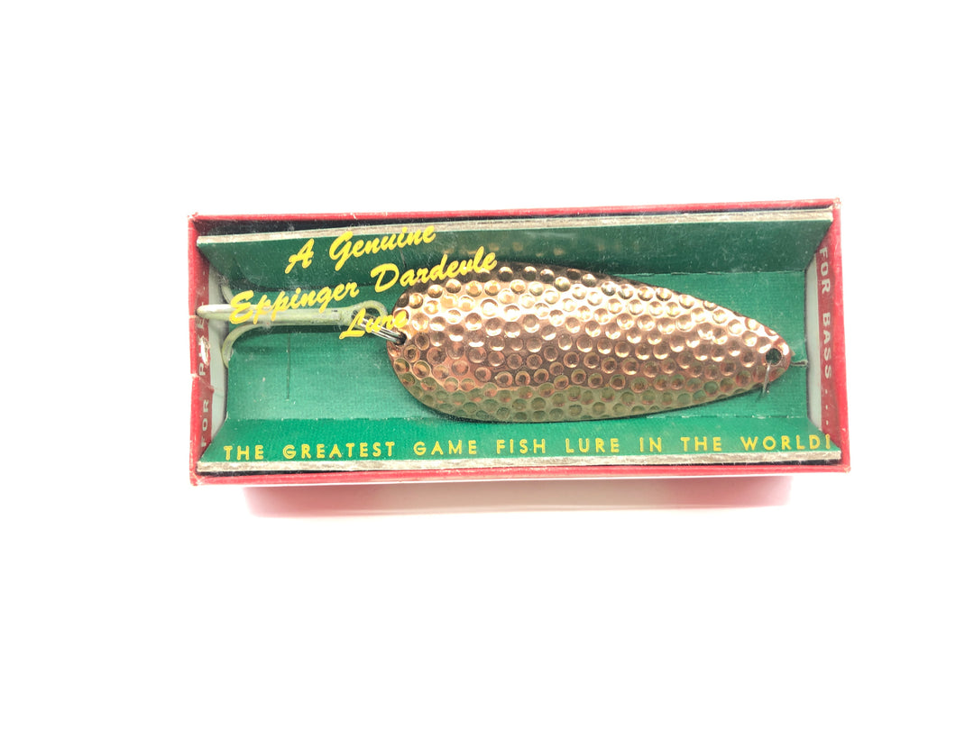 Vintage Eppinger Dardevle 164 Color Hammered Copper New in Box Pre Zip Code