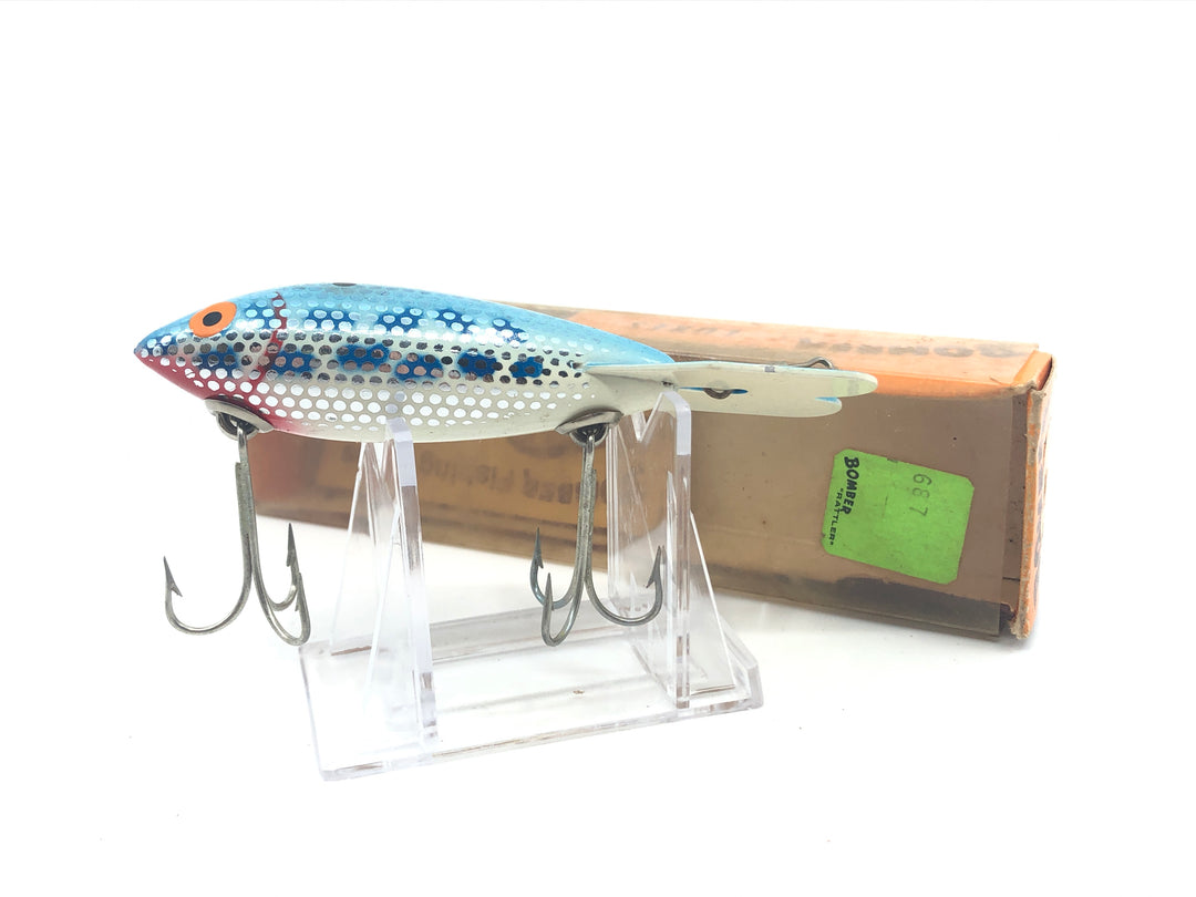 Bomber Rattler 687 Metascale Blue Back Shad with Box
