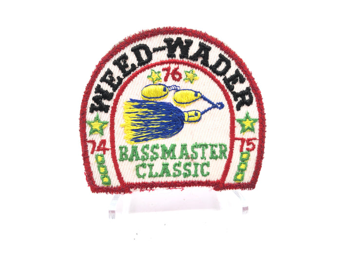 Weed-Wader 1974-75 Bassmaster Classic Fishing Patch