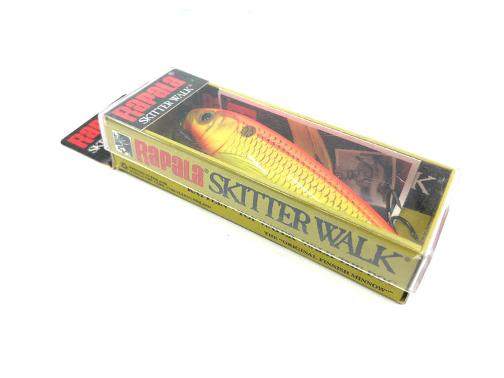 Rapala Skitter Walk SW-8 FSD Fire Shad Color New in Box Old Stock