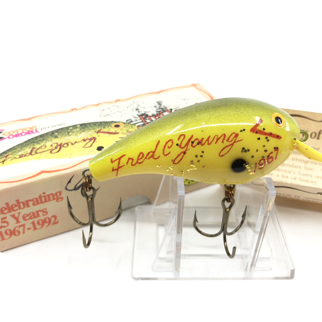 Cordell Big-O Fred Young BASS 25 Years 1967 Lure with Box – My Bait Shop,  LLC