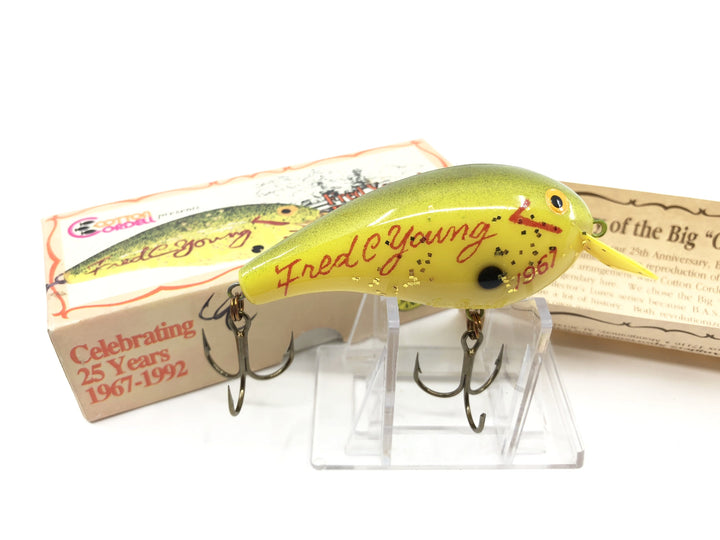 Cordell Big-O Fred Young BASS 25 Years Lure with Box