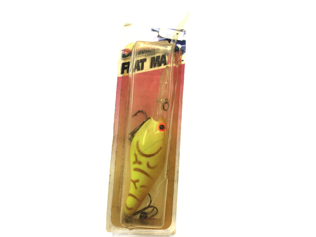Bandit Flat Maxx Deep Series Spring/Craw Chartreuse Color Old Stock FMD225