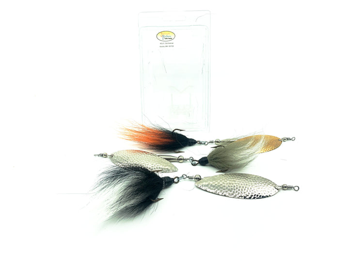 Jackson Brothers Tackle Company, Fluted Musky Spinner Three Pack