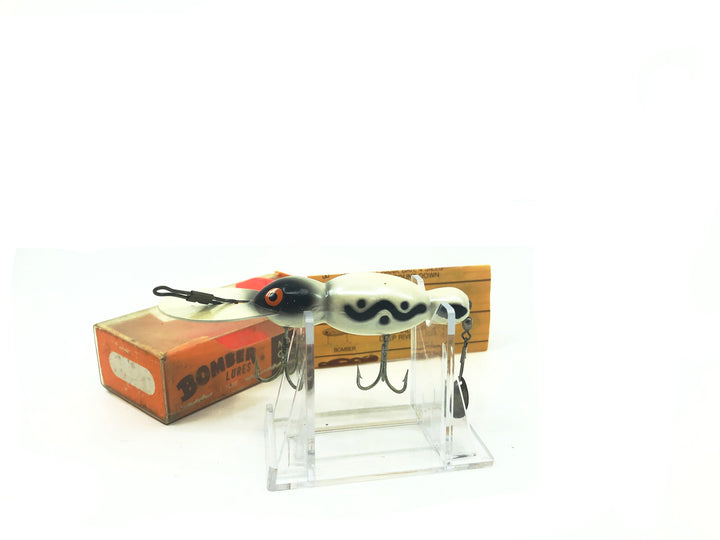 Bomber Water Dog 1508 White/Black Shadow Stripe Color with Box
