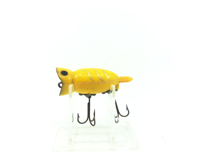 Arbogast Hula Popper Yellow Shore Early Plastic