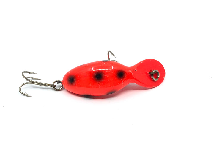 Heddon Tiny Tad Orange with Black Dots