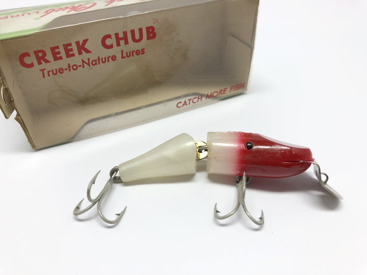 Creek Chub 9400 Jointed Pikie RW Red White New in Box