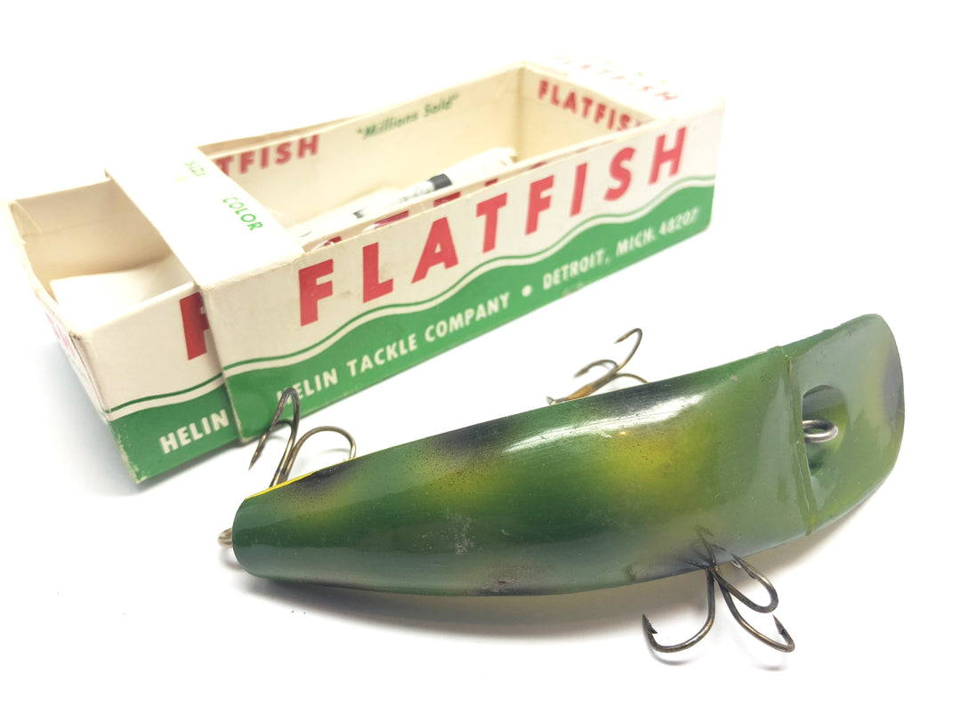 Helin Vintage Flatfish Frog Color with Box and Papers