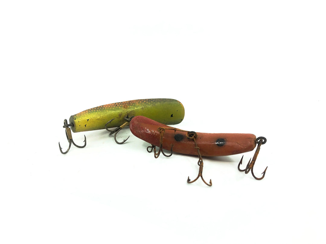 Helin Flatfish X4 Combo, PS Perch Scale/Orange Black Stripe Color