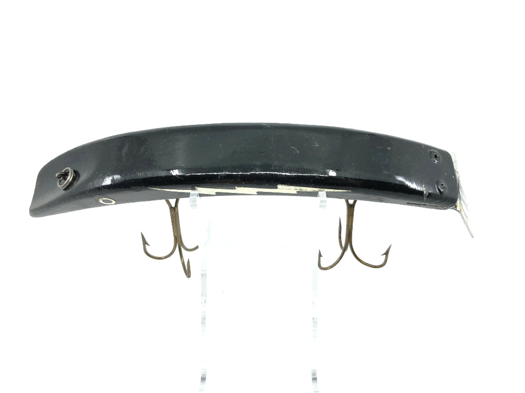 Grim Reaper Sickle Musky Lure Black Lightning Bolt Color