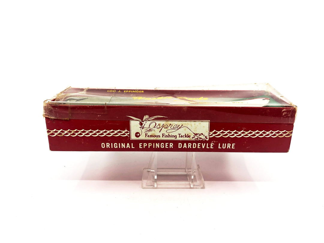Vintage Eppinger Huskie Devle, Red/White Color in Box