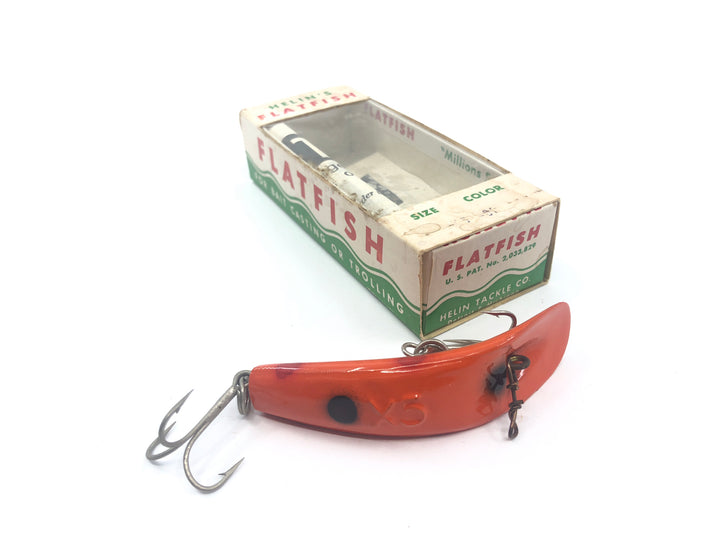 Helin Flatfish X5 OR Orange Color in Box