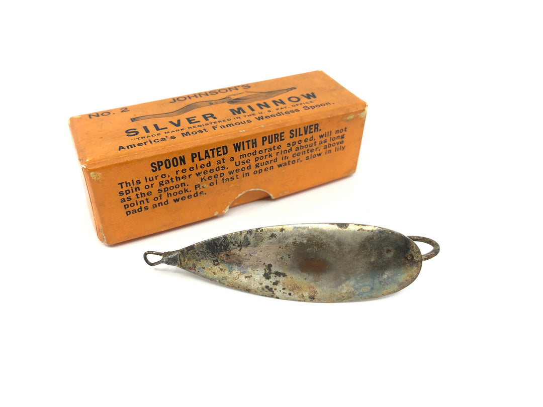 Johnson's Silver Minnow No. 2 Box and Minnow