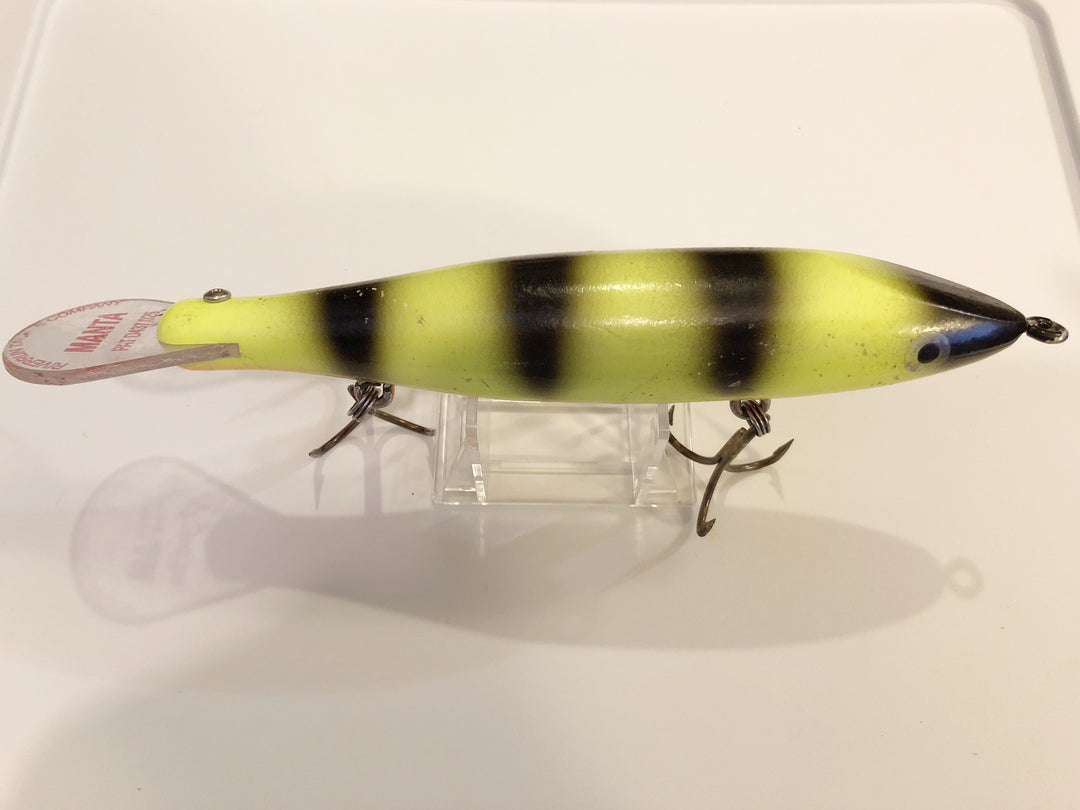 Riverrun Tackle Manta Musky Lure Jail Bird Color