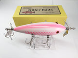 Rusty Jessee Killer Baits Five Hook Minnow in Pink and White Scale Color