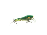 L & S Minnow Bass-Master Model 15, Green Back/Speckled Color, Opaque Eyes
