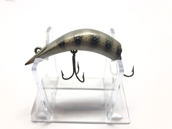 Kautzky wooden Lazy Ike Silver Ribs Color