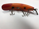 M-2 Helin Flatfish Black Strip with Orange Body and Red Dots