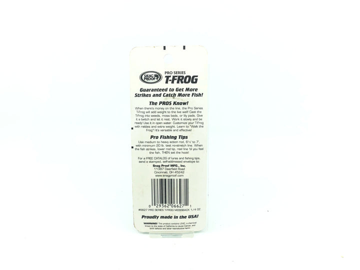 Snag Proof Frog Pro Series T-Frog