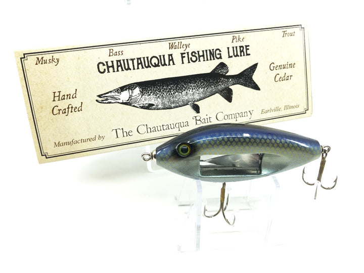 Chautauqua Special Order Chippewherl in Silver and Blue Scale Color