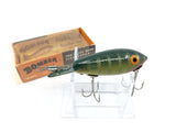 Vintage Wooden Bomber 305 Green Perch Color with Box
