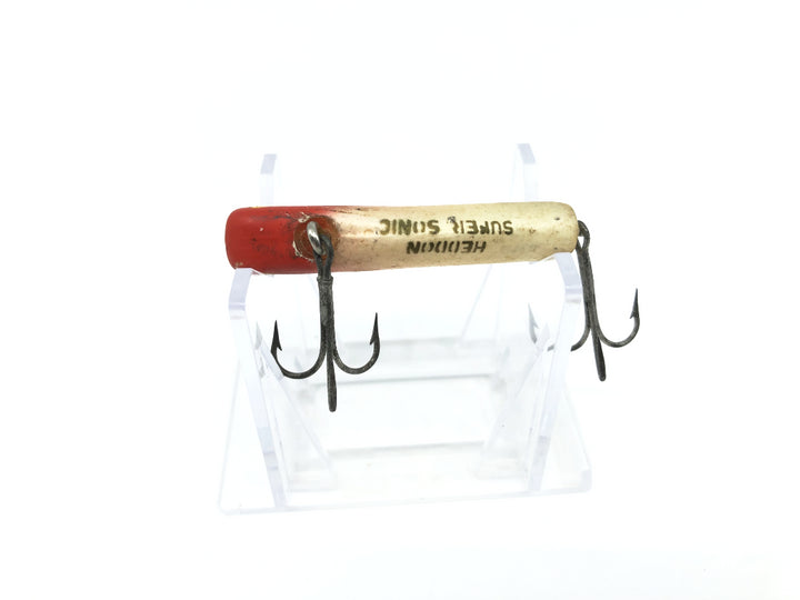 Heddon Super Sonic Perch Color RH Red and White
