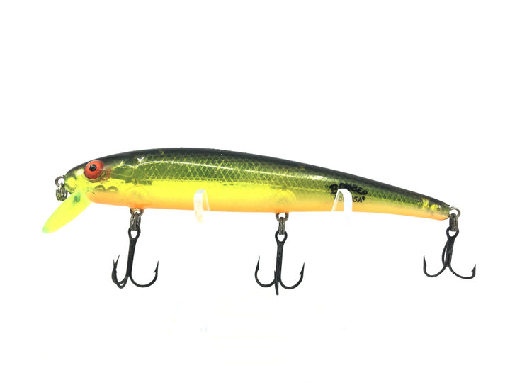 Bomber Pro Long A 15A XCHO Chartreuse Flash Orange Belly Jim Bitter Edition