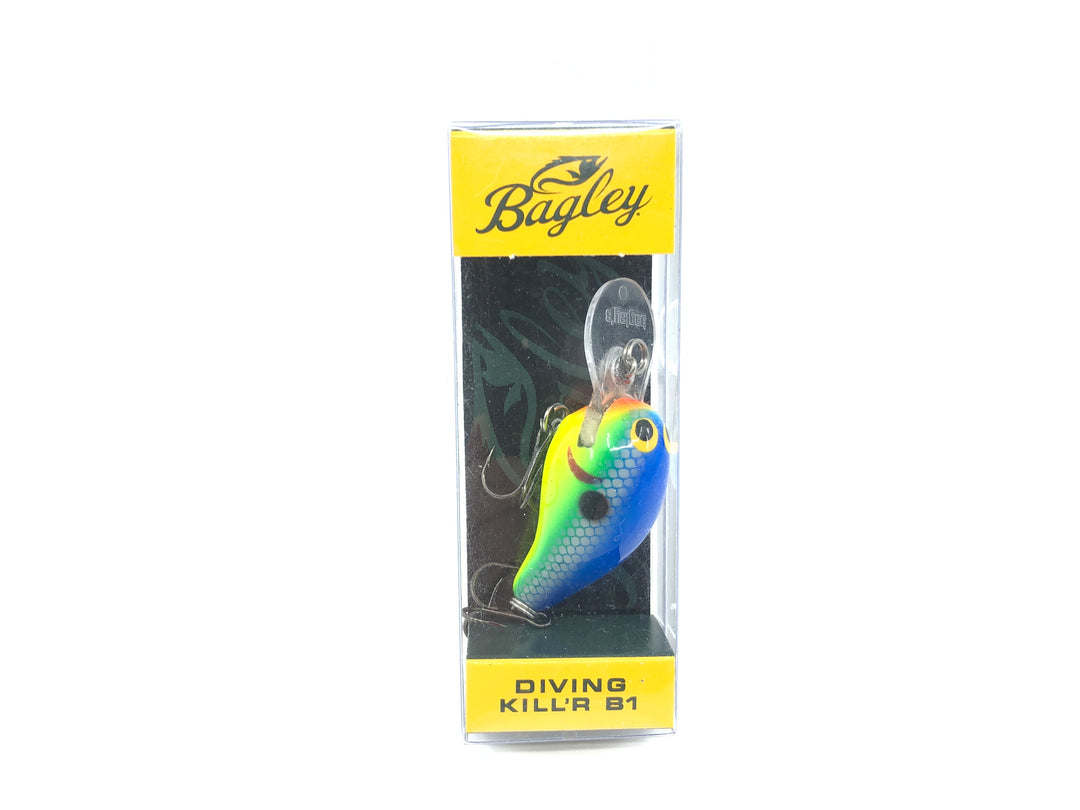 Bagley Diving Kill'r B1 DKB1-PRT Parrot Color New in Box OLD STOCK2