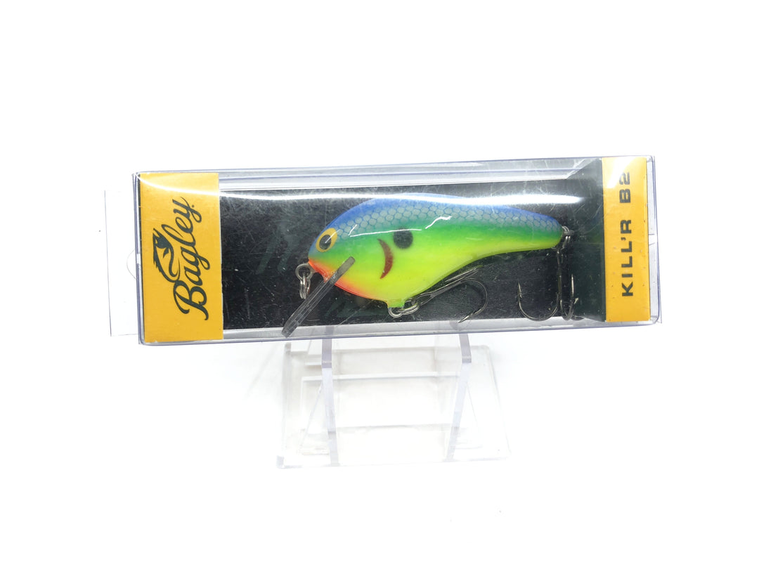 Bagley Square Bill KB2 Diving Kill'R B2 Parrot Color KB2-PRT New in Box OLD STOCK2