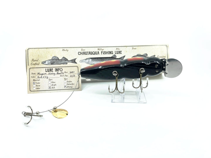 Chautauqua Custom Magnum Diving Beetle in Redwing Color