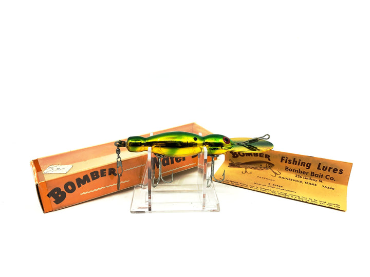 Wooden Bomber Water Dog 16ME Metagold Green Back Color with Box