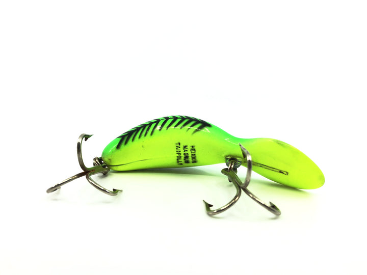 Heddon Magnum Tadpolly Spook FYB Green Alewife Black Ribs Color