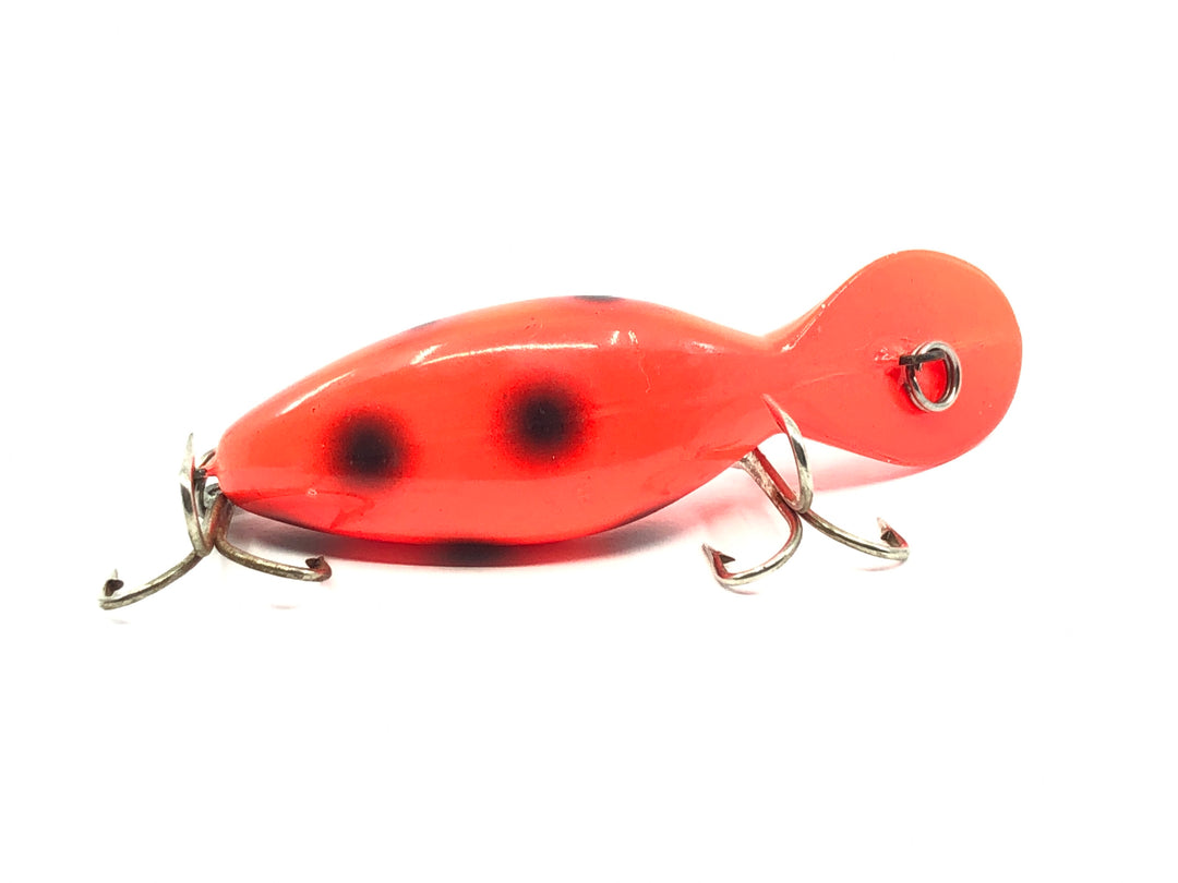 Heddon Tadpolly Orange and Black Spots