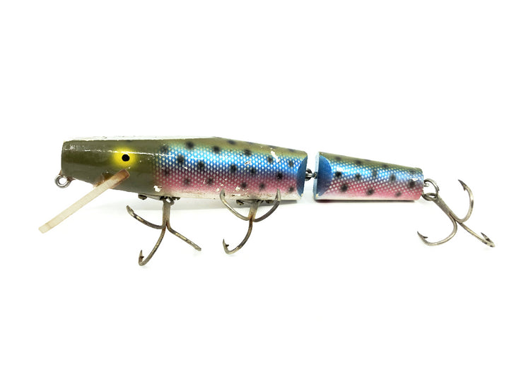 Wiley Jointed 6 1/2" Musky Killer in Rainbow Trout Color