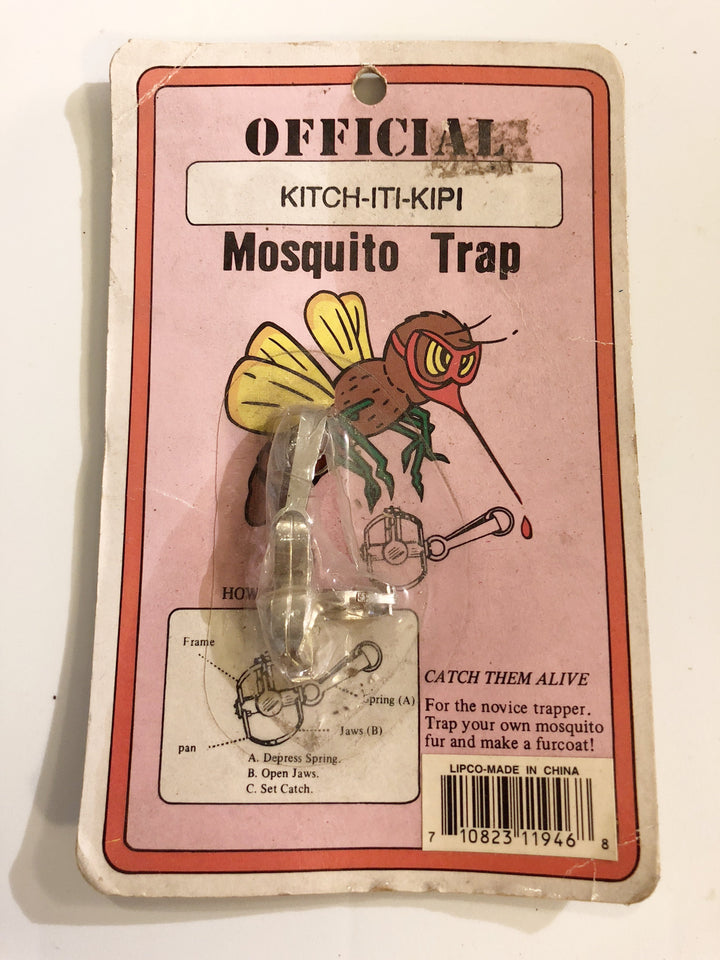 Vintage Official Mosquito Trap Kitch-iti-Kipi NOC