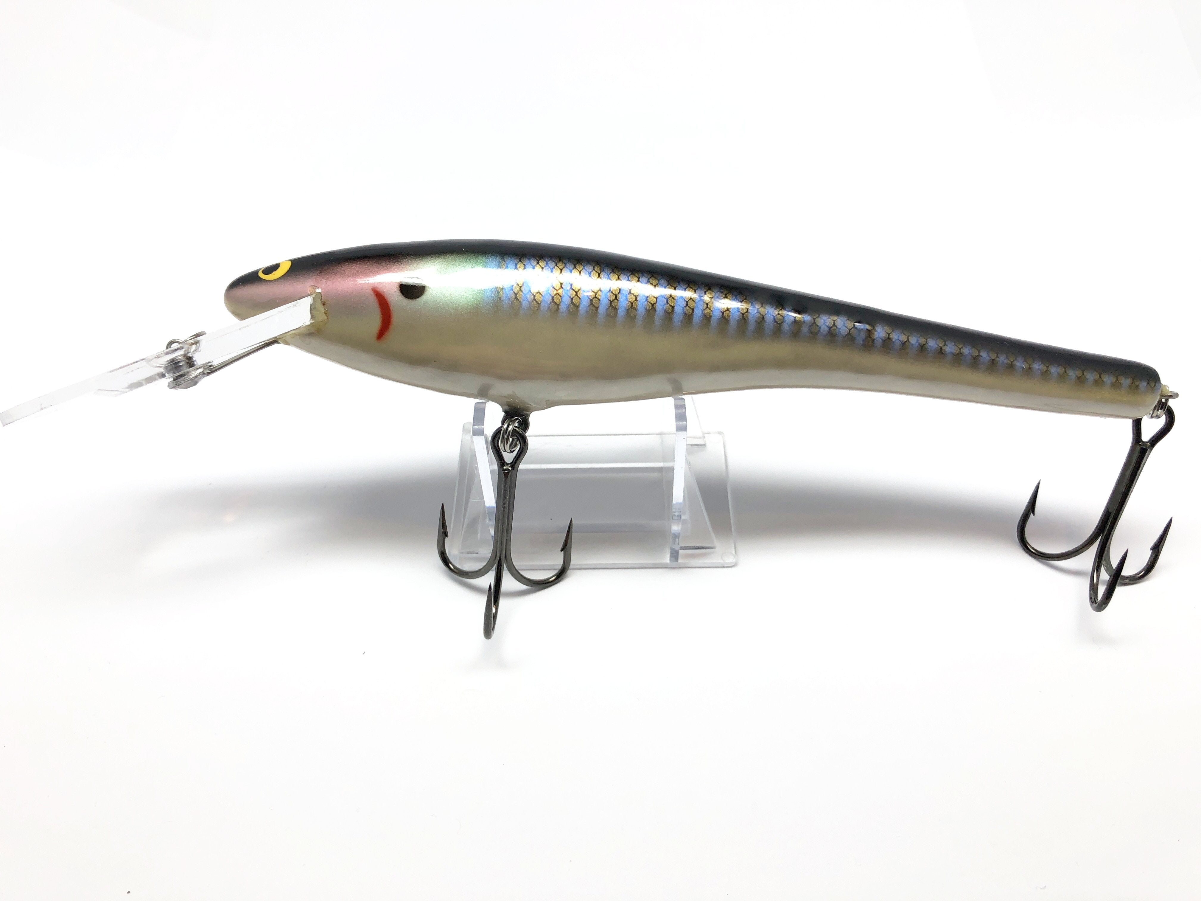 Leurre de pêche vintage Bagley Diving Bang-O-B DB08 CARTE