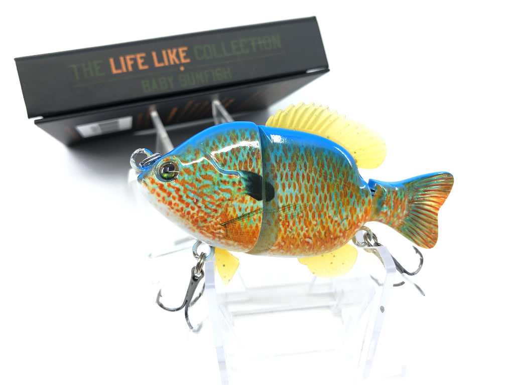 Mother Nature Lure Swimbait Baby Sunfish Series Longear Sunfish Color New in Box