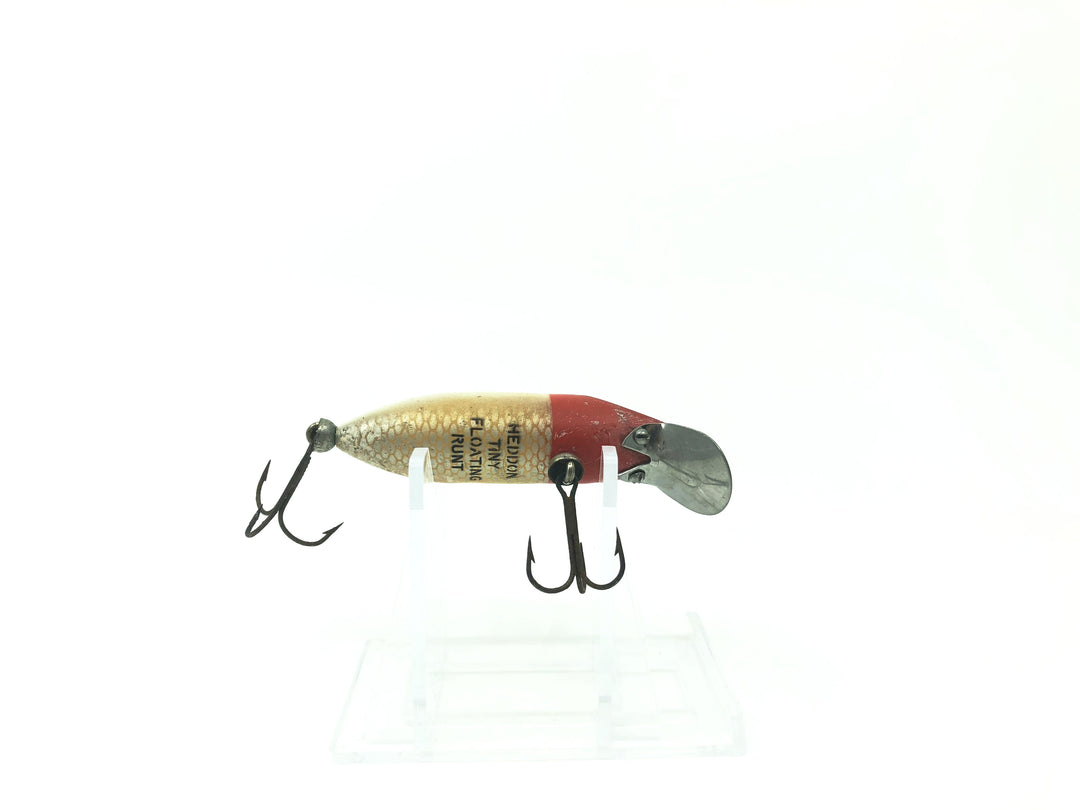 Heddon Tiny Floating River Runt Spook 340 RH Red Head White Color