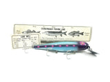Solid Body Chautauqua 8" Minnow Musky Lure, Bubble Gum Blitz Color