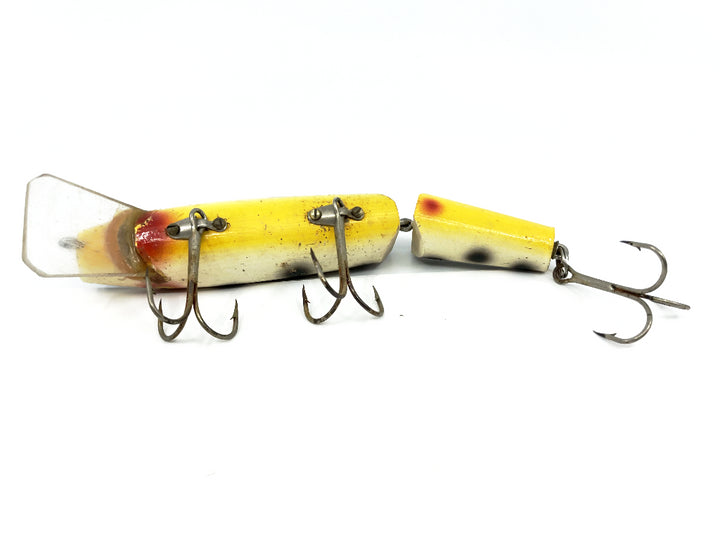 Wiley Jointed 6 1/2" Musky Killer in Coachdog Yellow Belly Color